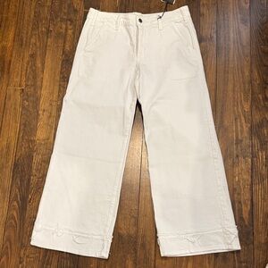 Hidden white wide leg jeans Size 27 NEW